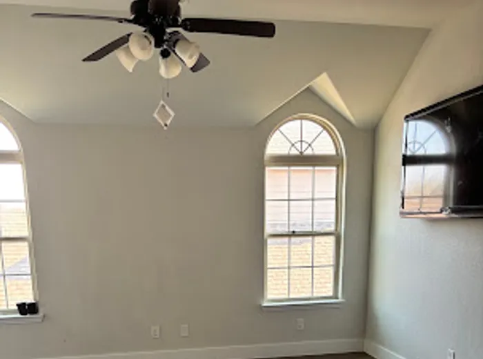 Clean living room interior